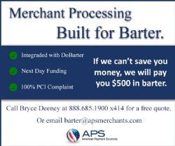 Merchant Processing Built for Barter